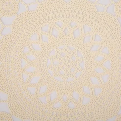 Platzset Häkel Floral 30x45cm creme