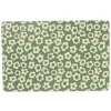 Platzset Tischset Flowers Blumen grün weiß 43x28cm