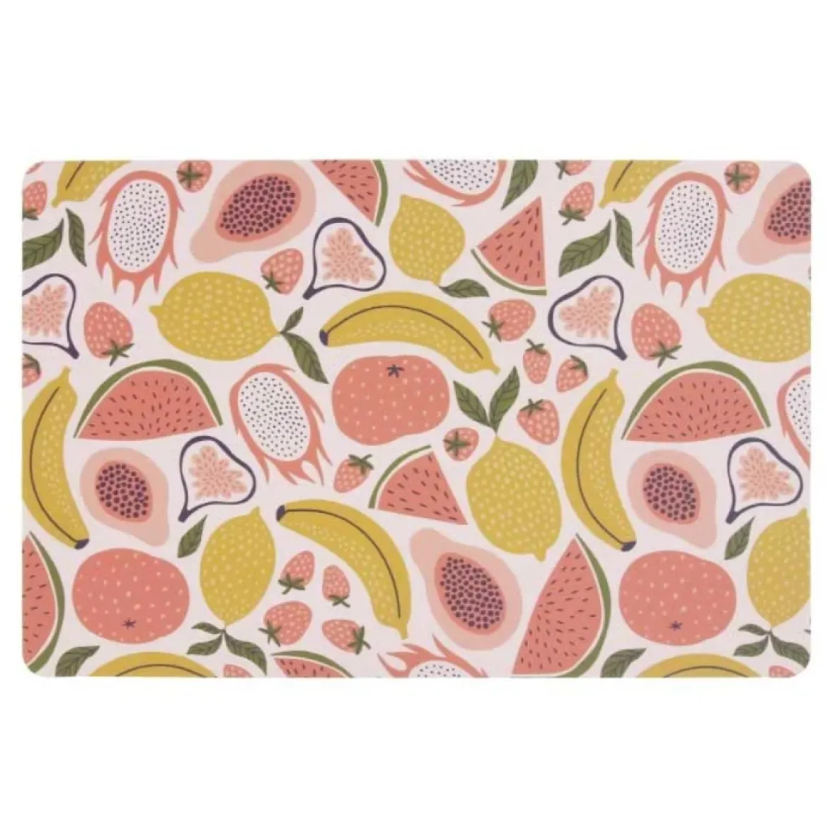 Platzset Tischset Fruits Sommerfrüchte 43x28cm