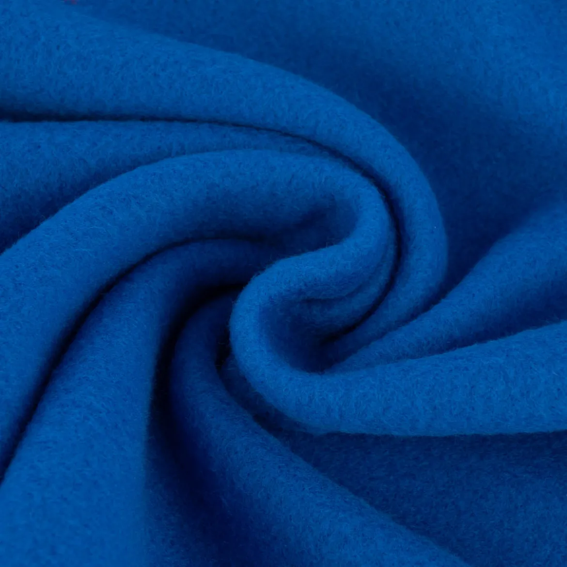 Polar Fleece Stoffe Fleecestoff Antipilling blau royal