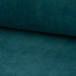 Polar Fleece Stoffe Fleecestoff petrol 1,48m Breite