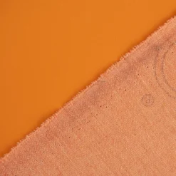 Polsterkunstleder Bezugsstoff Polsterstoff Kunstleder Kaiman Meterware hellorange 145cm