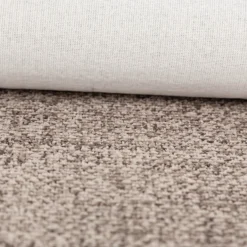 Polsterstoff Chenille mit Fleckschutz easy clean Struktur meliert grau 1,45m Breite