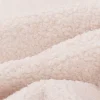Polsterstoff Dekostoff Wolloptik Wool Deluxe Boucle-Optik Teddy wollweiß 1,40m Breite