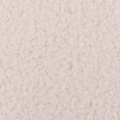 Polsterstoff Dekostoff Wolloptik Wool Deluxe Boucle-Optik Teddy wollweiß 1,40m Breite