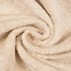 Polsterstoff Dekostoff Wärmevorhangstoff Akustik Soft Teddy Deluxe creme 1,45m Breite