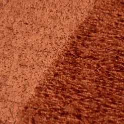 Polsterstoff Dekostoff Wärmevorhangstoff Akustik Soft Teddy Deluxe terrakotta 1,45m Breite