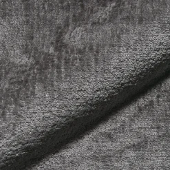 Polsterstoff Dekostoff Wärmevorhangstoff Akustik Soft Teddy Deluxe grau 1,45m Breite