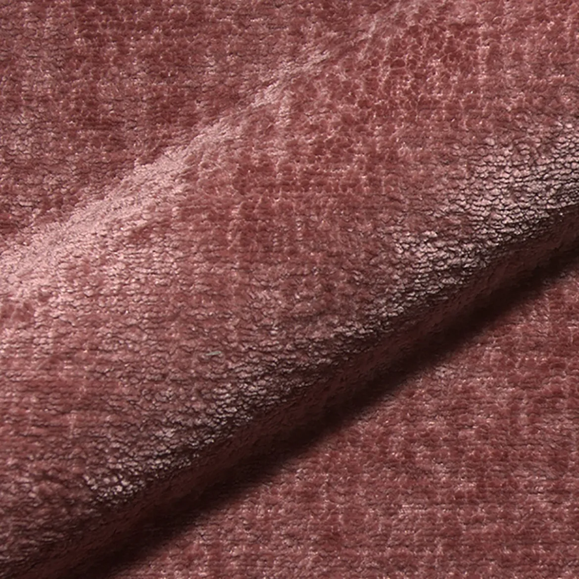 Polsterstoff Dekostoff Wärmevorhangstoff Akustik Soft Teddy Deluxe altrosa 1,45m Breite
