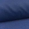 Polsterstoff Flachgewebe Dobby Trento uni meliert blau1,40m Breite