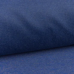 Polsterstoff Flachgewebe Dobby Trento uni meliert blau1,40m Breite