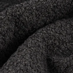 Polsterstoff Möbelstoff Bezugsstoff Adam Woll-Boucle-Optik wasserabweisend grau 1,43m Breite
