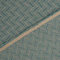 Polsterstoff Möbelstoff Dekostoff Jacquard Flachgewebe Alba Chevron mintgrün 1,40m Breite