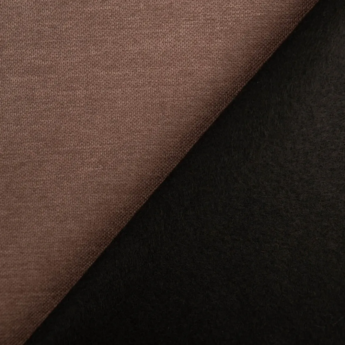 Polsterstoff Möbelstoff MEGAN Mikrofaser Struktur taupe 1,4m Breite