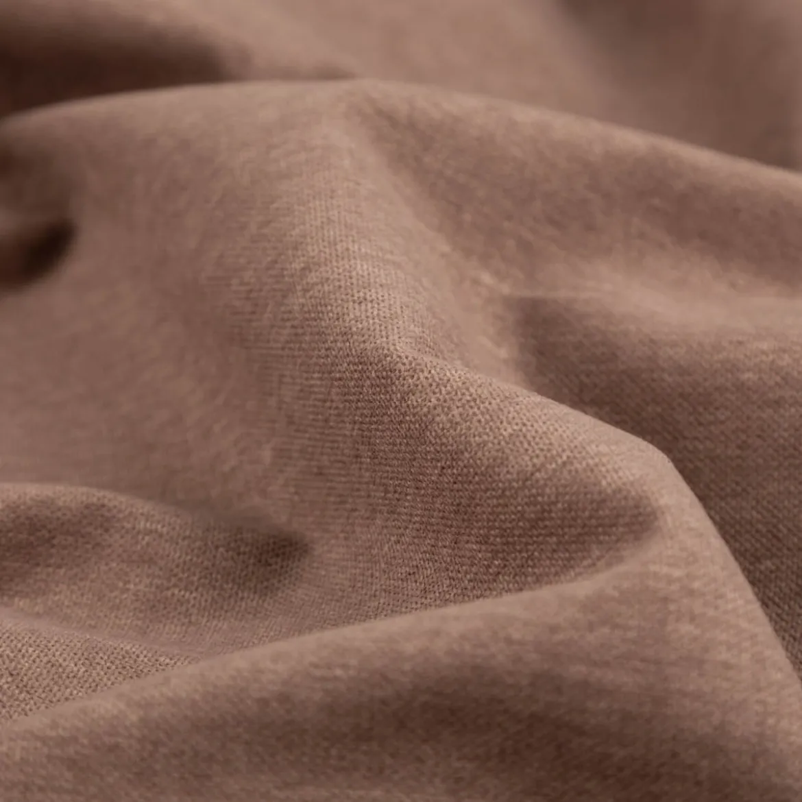 Polsterstoff Möbelstoff MEGAN Mikrofaser Struktur taupe 1,4m Breite