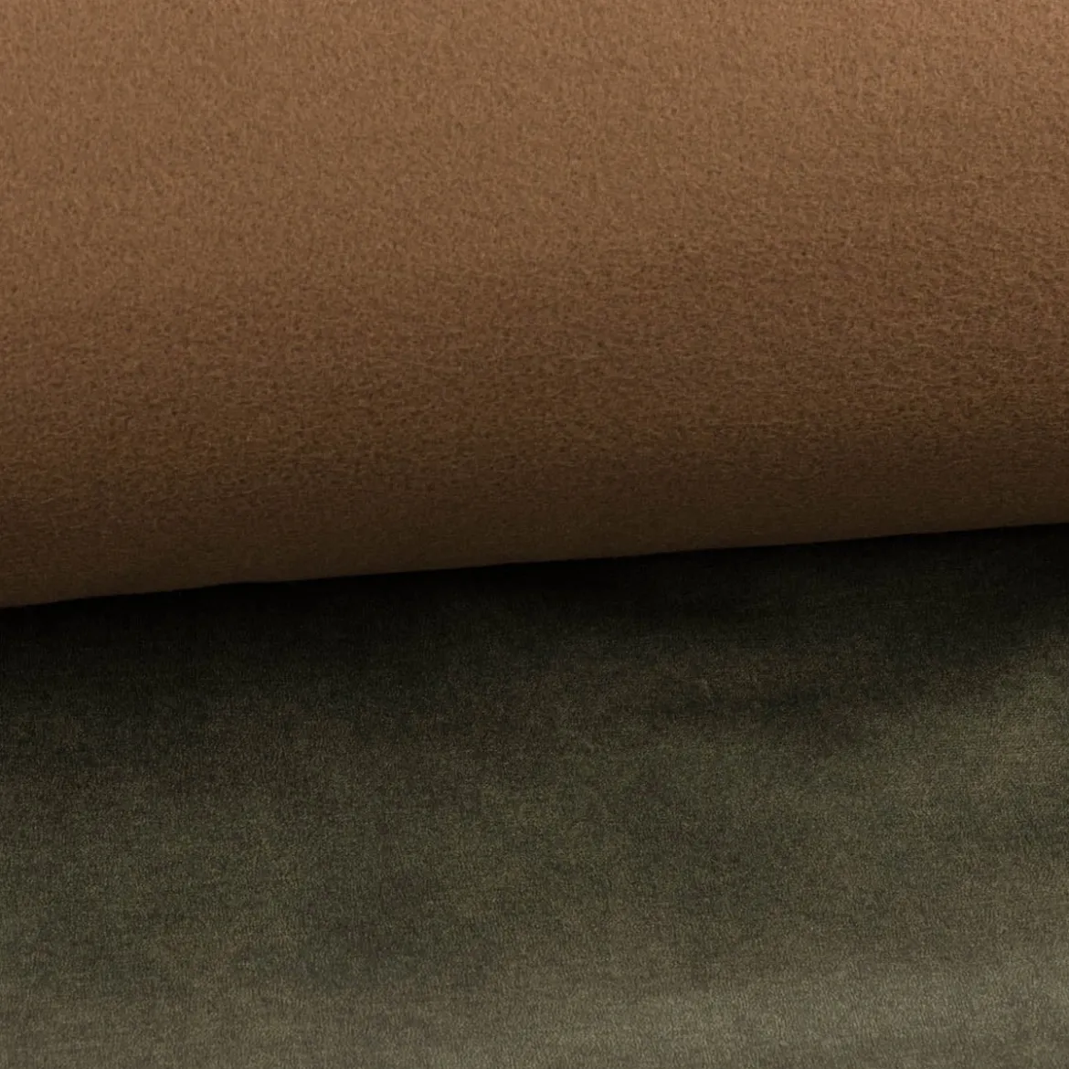 Polsterstoff Mikrofaser-Samt Fleckschutz Easy Clean Vena uni dunkelgrün 1,45m Breite