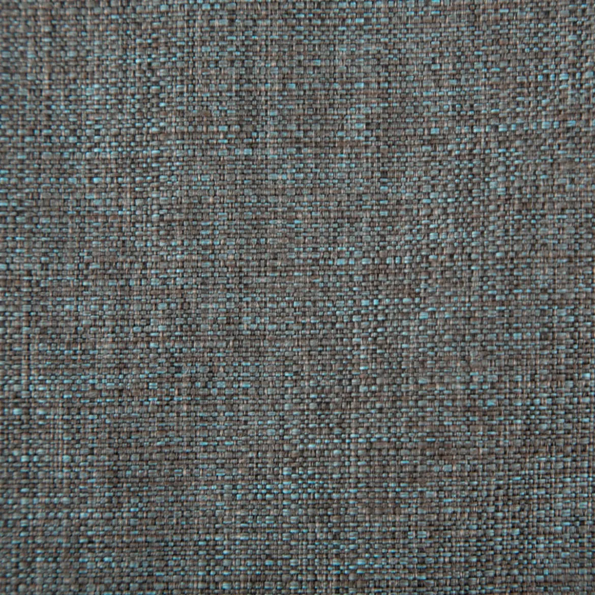 Polsterstoff Outdoorstoff Olefina mit Fleckschutz uni Struktur braun türkis 1,45m Breite