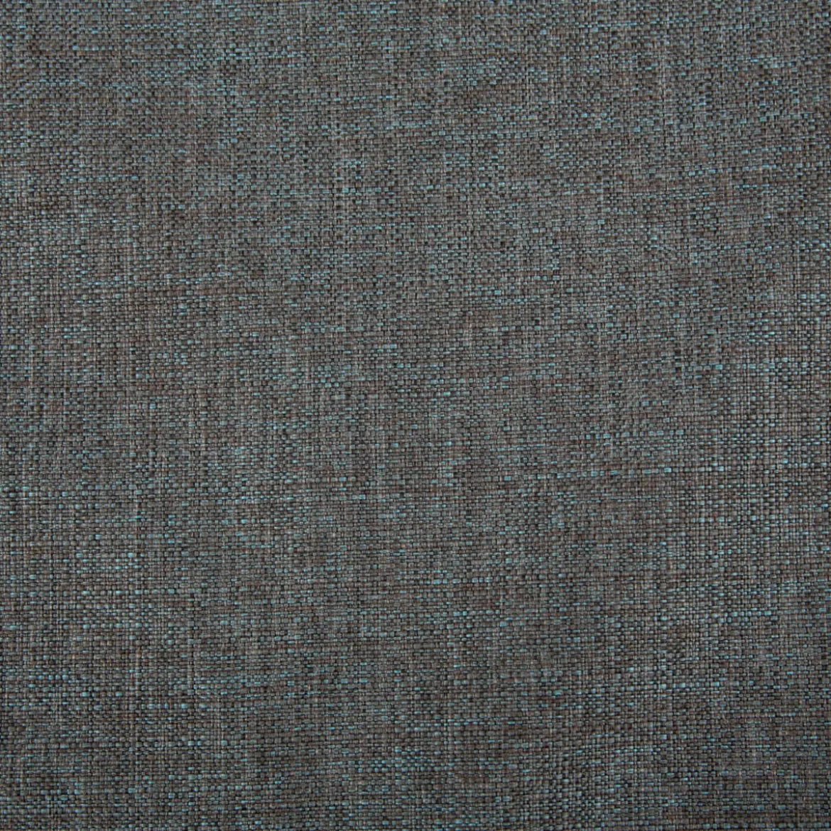 Polsterstoff Outdoorstoff Olefina mit Fleckschutz uni Struktur braun türkis 1,45m Breite