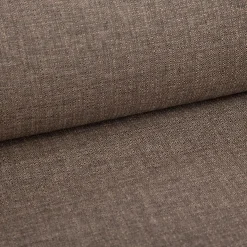 Polsterstoff Outdoorstoff Olefina mit Fleckschutz uni Struktur braun 1,45m Breite
