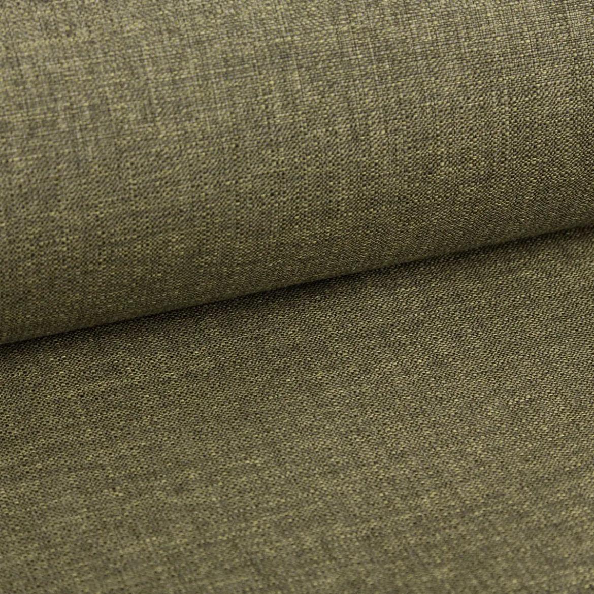 Polsterstoff Outdoorstoff Olefina mit Fleckschutz uni Struktur dunkelgrün 1,45m Breite