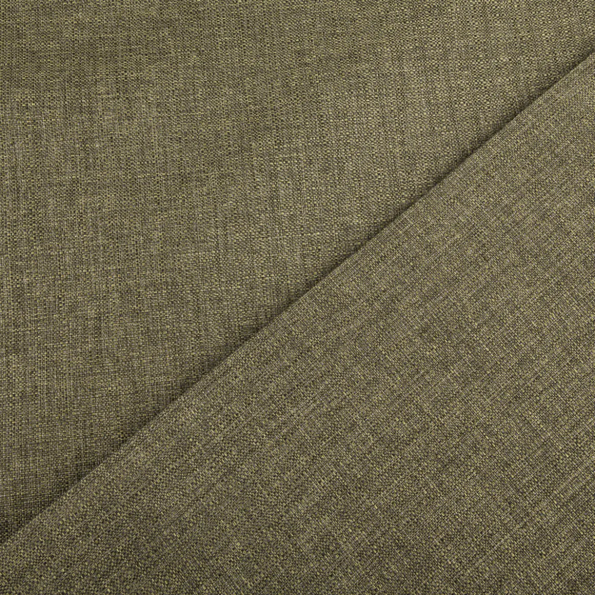 Polsterstoff Outdoorstoff Olefina mit Fleckschutz uni Struktur dunkelgrün 1,45m Breite