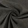 Polsterstoff Outdoorstoff Olefina mit Fleckschutz uni Struktur dunkelgrau-braun 1,45m Breite