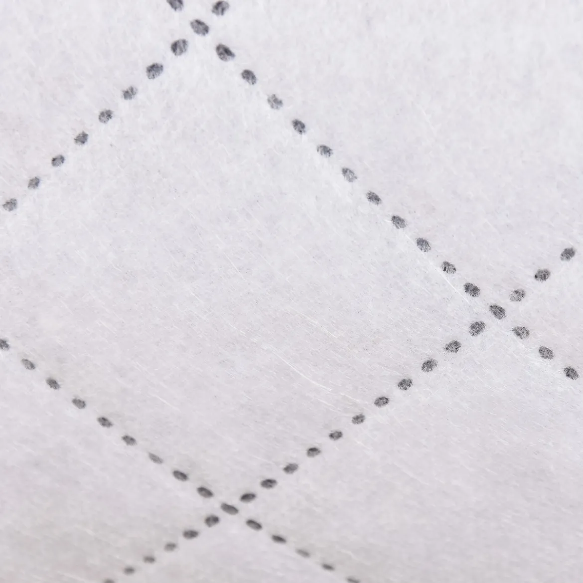 Polsterstoff QUATTRO Filzoptik gesteppt grau 1,40m Breite