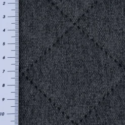 Polsterstoff QUATTRO Filzoptik gesteppt anthrazit 1,40m Breite