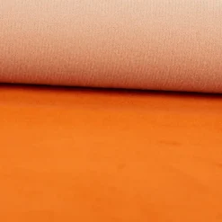 Polsterstoff Samtstoff Brüssel terracotta 140cm breit