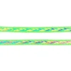 Polyester Band Fischgräten geflochten grün neon Farben Breite: 2cm