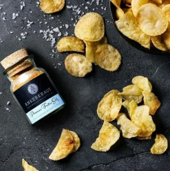 Pommes Frites Salz Gewürzmischung im Glas 130g mit Korkdeckel von Ankerkraut