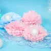 Pompom Seidenpapier hellrosa 35cm