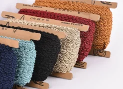 Posamentenborte Zierband Wellen aqua Breite: 1,5cm