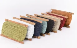 Posamentenborte Zierband Wellen creme Breite: 1,5cm