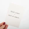 Postkarte bleib locker aus Pappe A6 von KEITCARDS