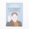 Postkarte It´s your birthday! False. 10,5x14,8cm von typealive