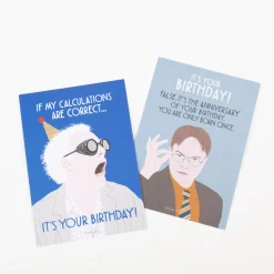 Postkarte It´s your birthday! False. 10,5x14,8cm von typealive