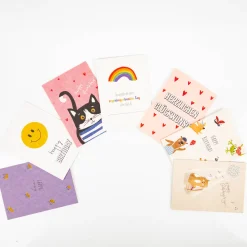 Postkarte Regenbogen A6 von KEITCARDS