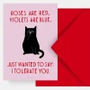 Postkarte Valentine Cat No.1 10,5x14,8cm von typealive