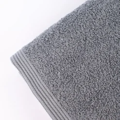 Premium-Frottee Handtuch 100% Baumwolle 580g/qm blaugrau
