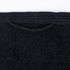 Premium-Frottee Handtuch 100% Baumwolle 580g/qm schwarz