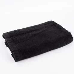 Premium-Frottee Handtuch 100% Baumwolle 580g/qm schwarz