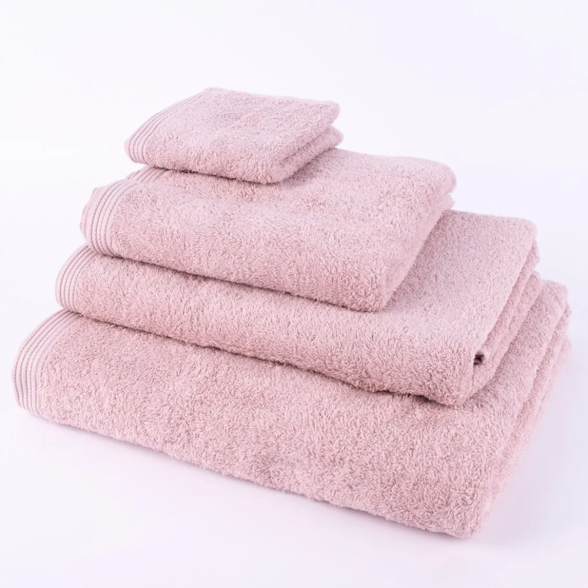 Premium-Frottee Handtuch 100% Baumwolle 580g/qm blush hellrosa