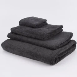 Premium-Frottee Handtuch 100% Baumwolle 580g/qm dunkelgrau