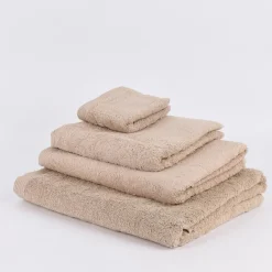 Premium-Frottee Handtuch 100% Baumwolle 580g/qm leinenbeige