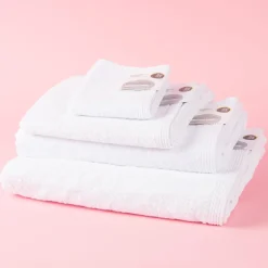Premium-Frottee Handtuch Duschtuch Gästetuch 580g/qm weiß