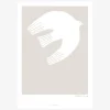 Print Thoughts are free No. 2 Papier weiß grau A5 oder A4