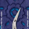 PROFESSIONAL Stickschere gebogen 4'' 10 cm