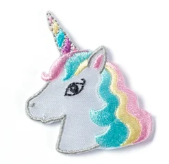 Prym Applikation Einhorn Kopf pastell 4,2x4,5cm