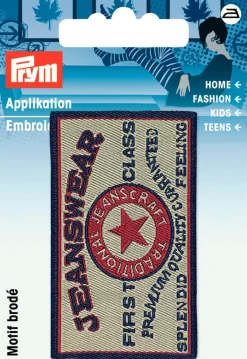 Prym Applikation Jeanswear 6x3,5cm